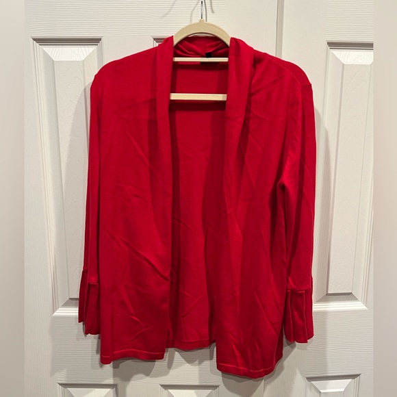 Talbots Sweaters - Talbots red cardigan